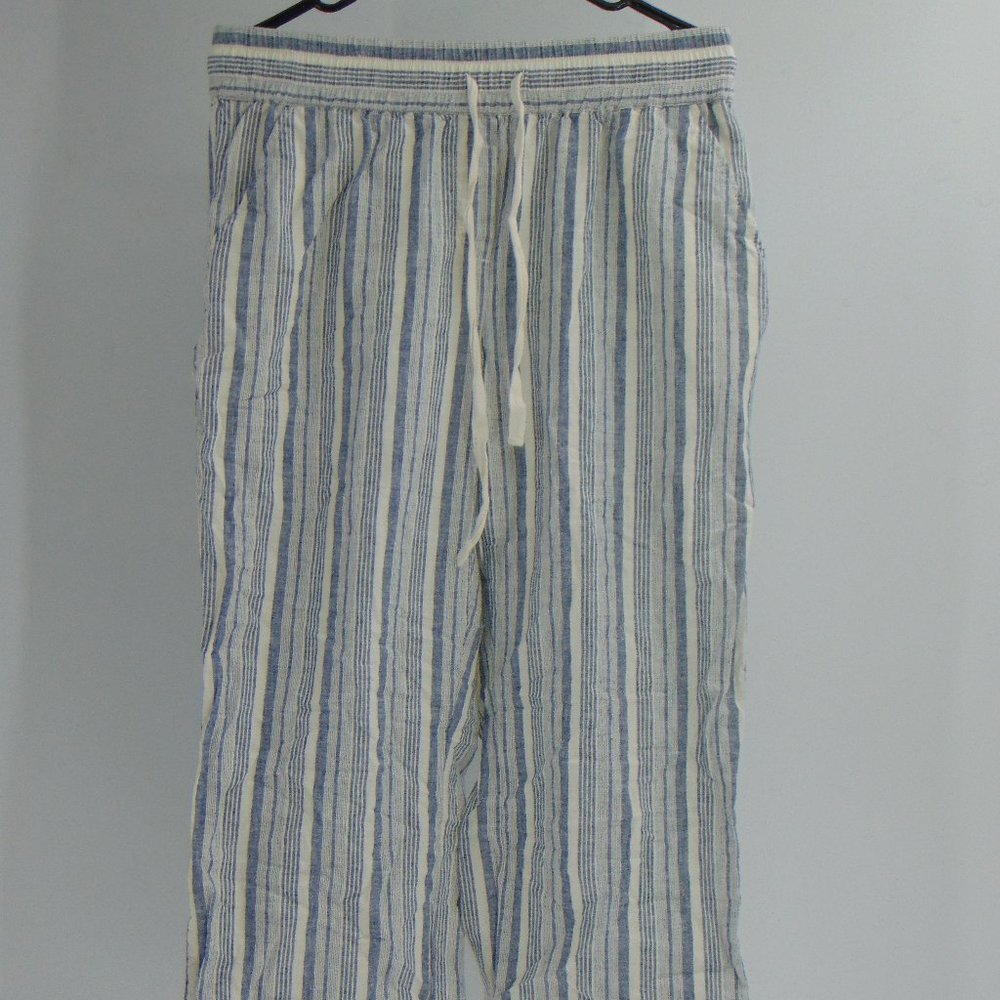 FLOWY BEACH  STRIPE PANTS
